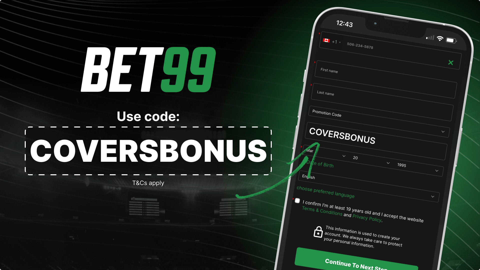 BET99 sign up bonus