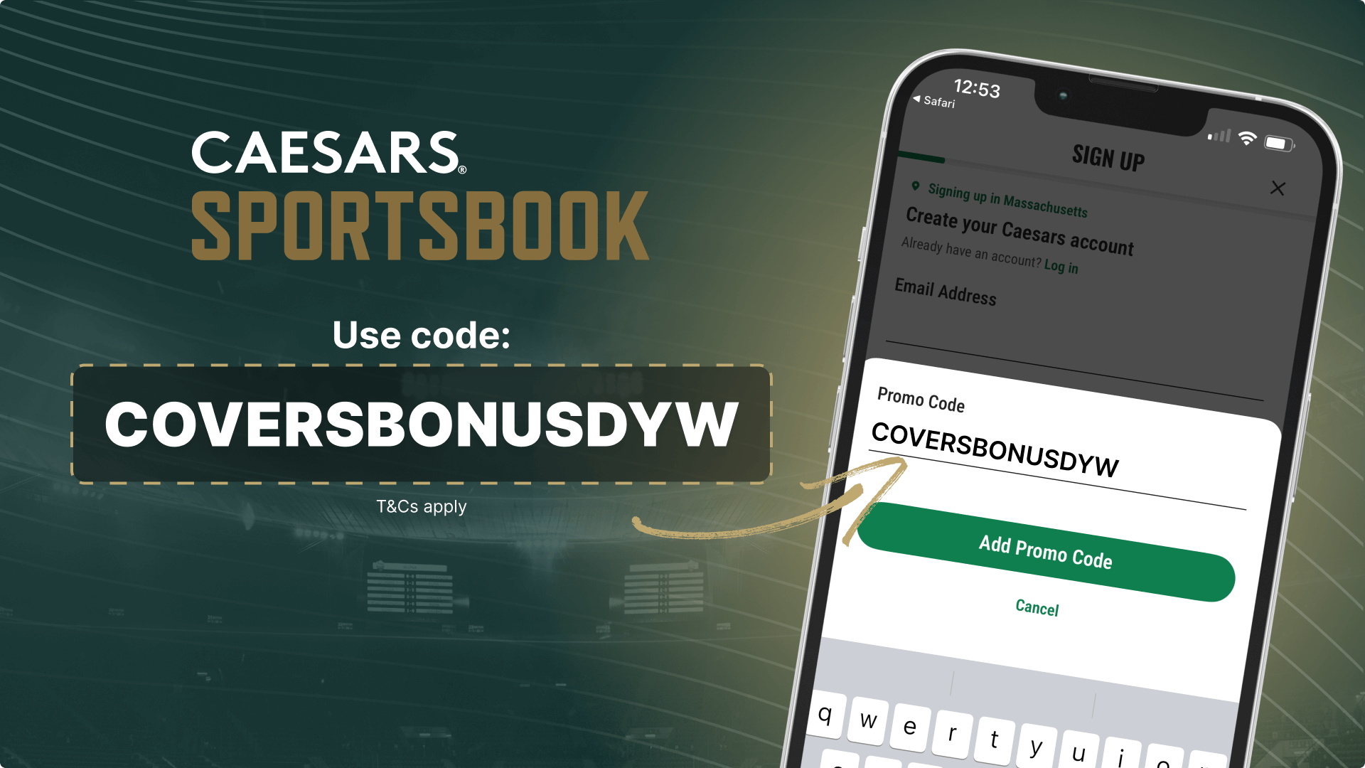 Caesars sign up bonus