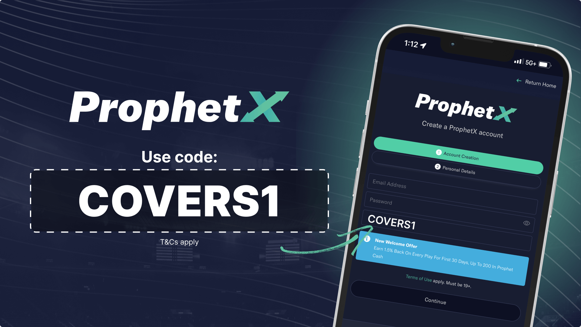 ProphetX sign up bonus