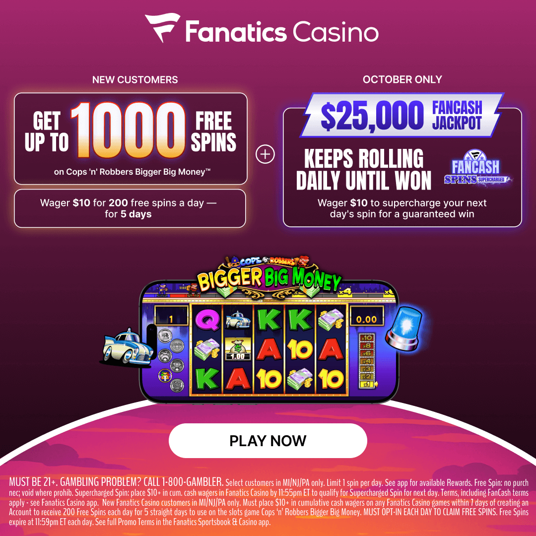 Fanatics Casino sign up bonus