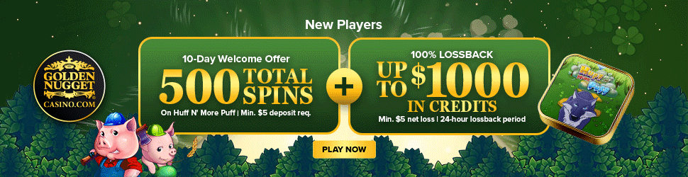 Golden Nugget Casino sign up bonus
