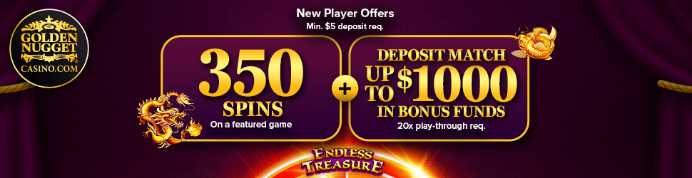 Golden Nugget Casino sign up bonus