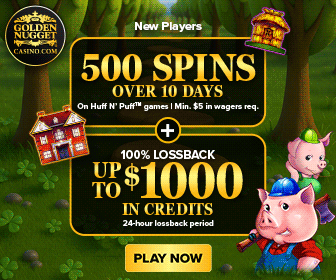 Golden Nugget Casino sign up bonus