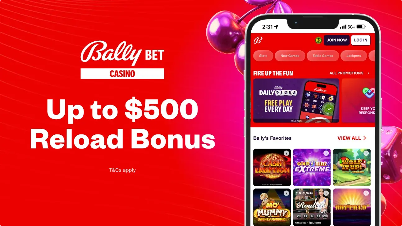 Bally Casino welcome bonus