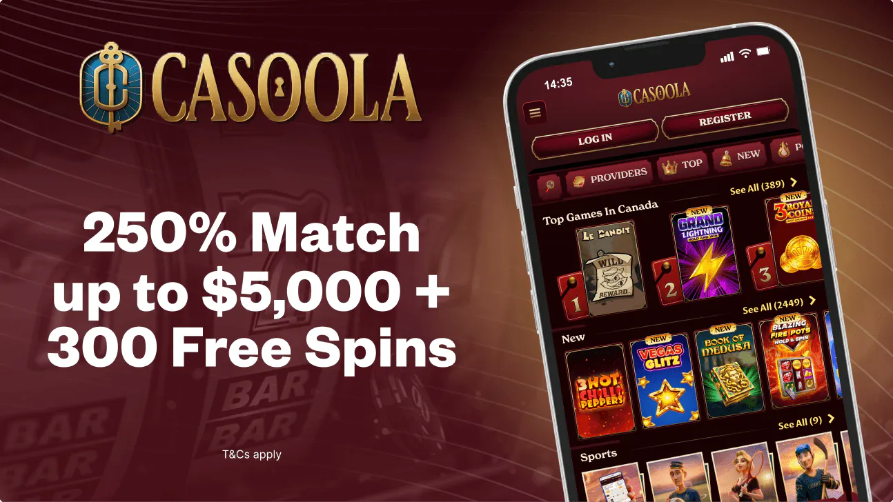 Casoola Casino promo