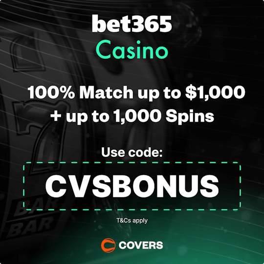 bet365 Casino welcome bonus