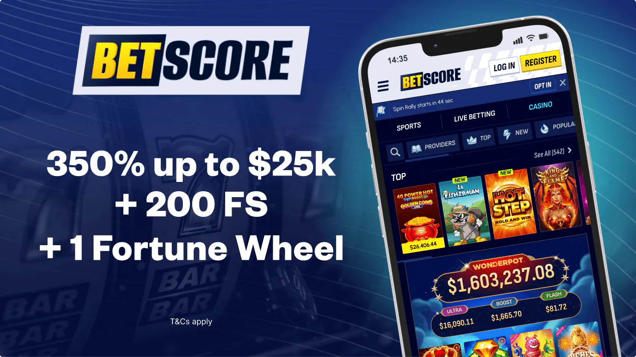 BetScore Casino Canada promo