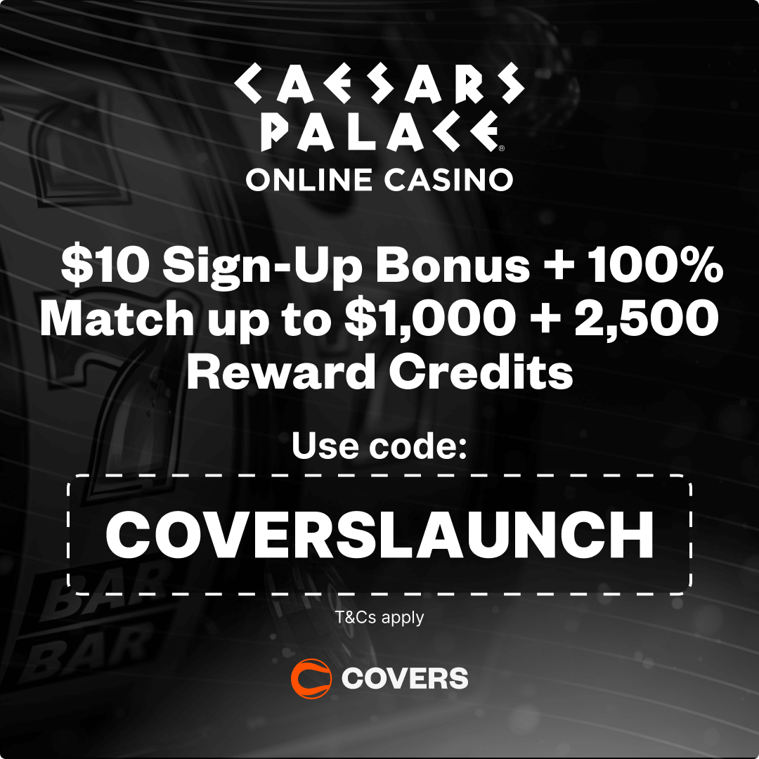 Caesars Casino welcome bonus