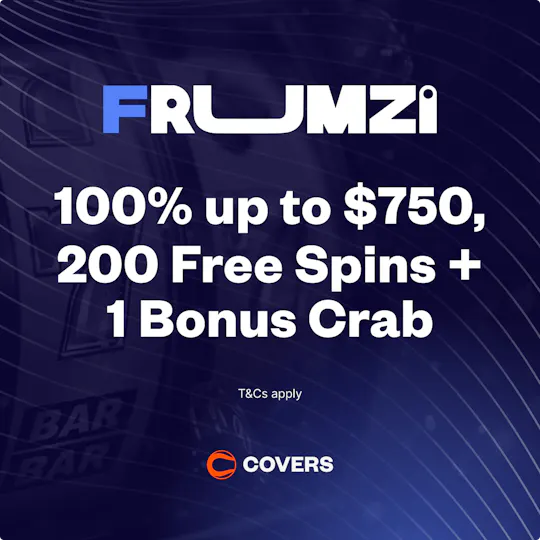 Frumzi Casino welcome bonus