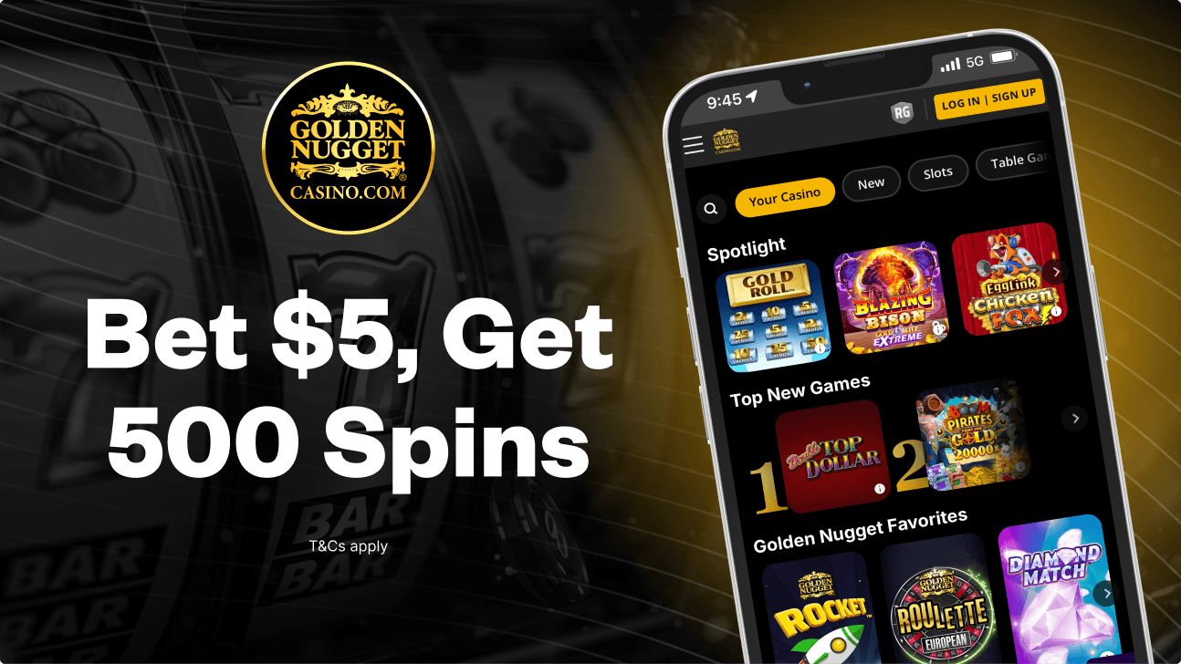 Golden Nugget Casino welcome bonus