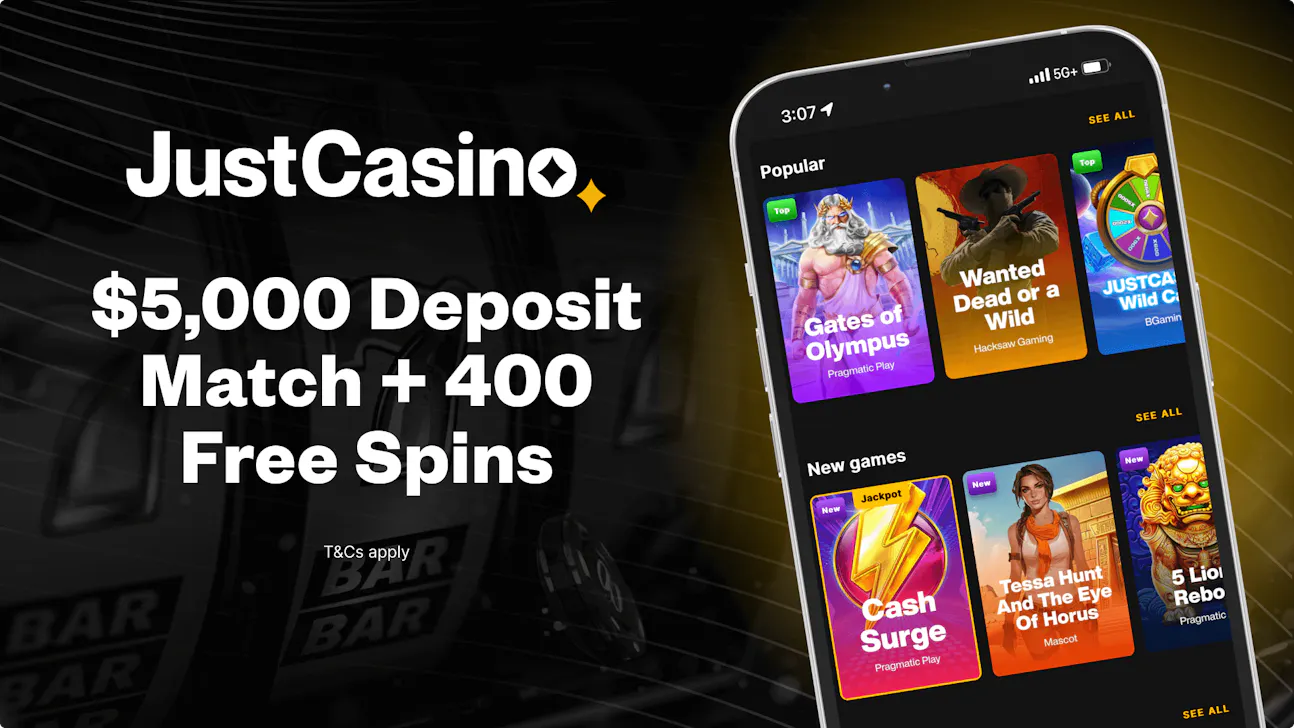 JustCasino promo code