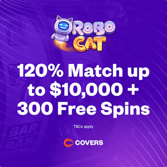 RoboCat Casino welcome bonus