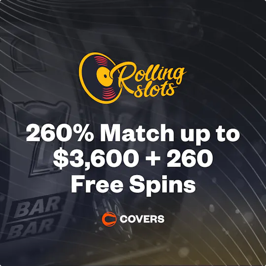 Rolling Slots Casino welcome bonus