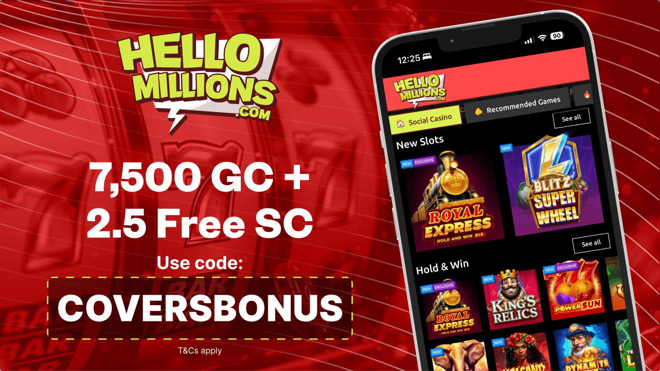 Hello Millions Casino no deposit bonus