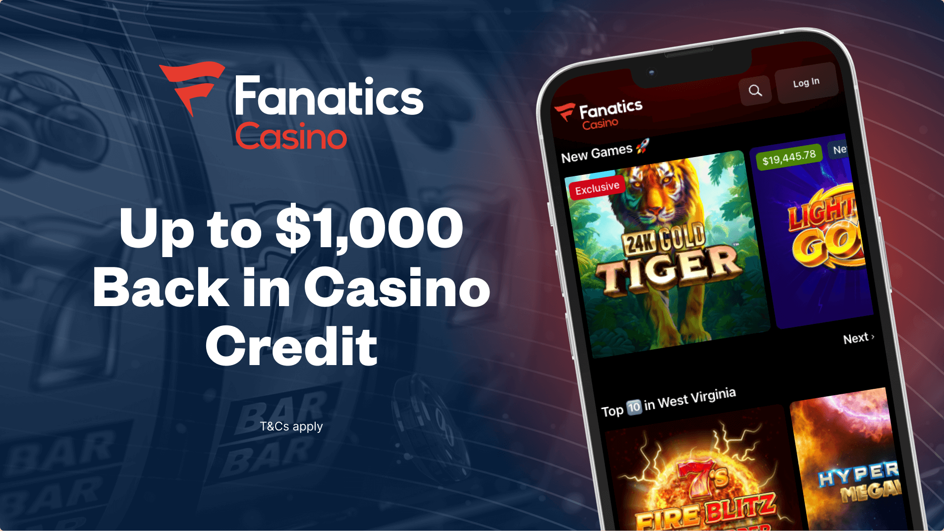 Fanatics Casino welcome bonus