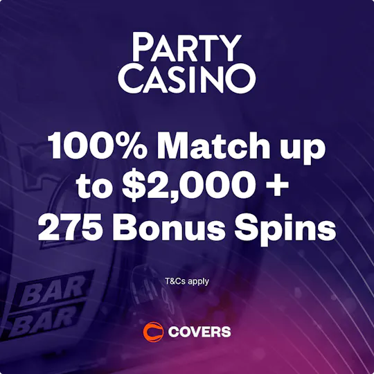 Party Casino welcome bonus