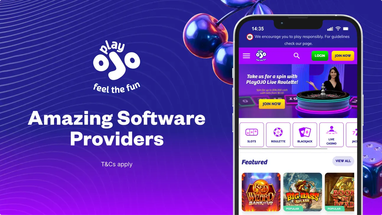 PlayOJO Casino promo
