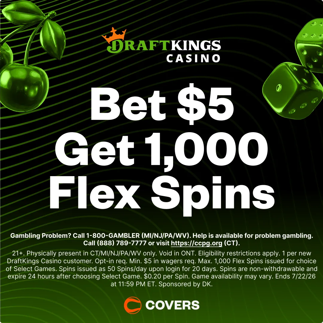 DraftKings Casino welcome bonus