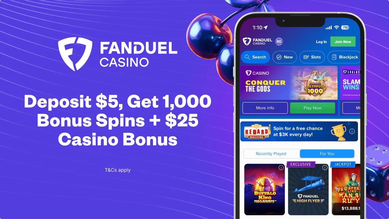 FanDuel Casino welcome bonus