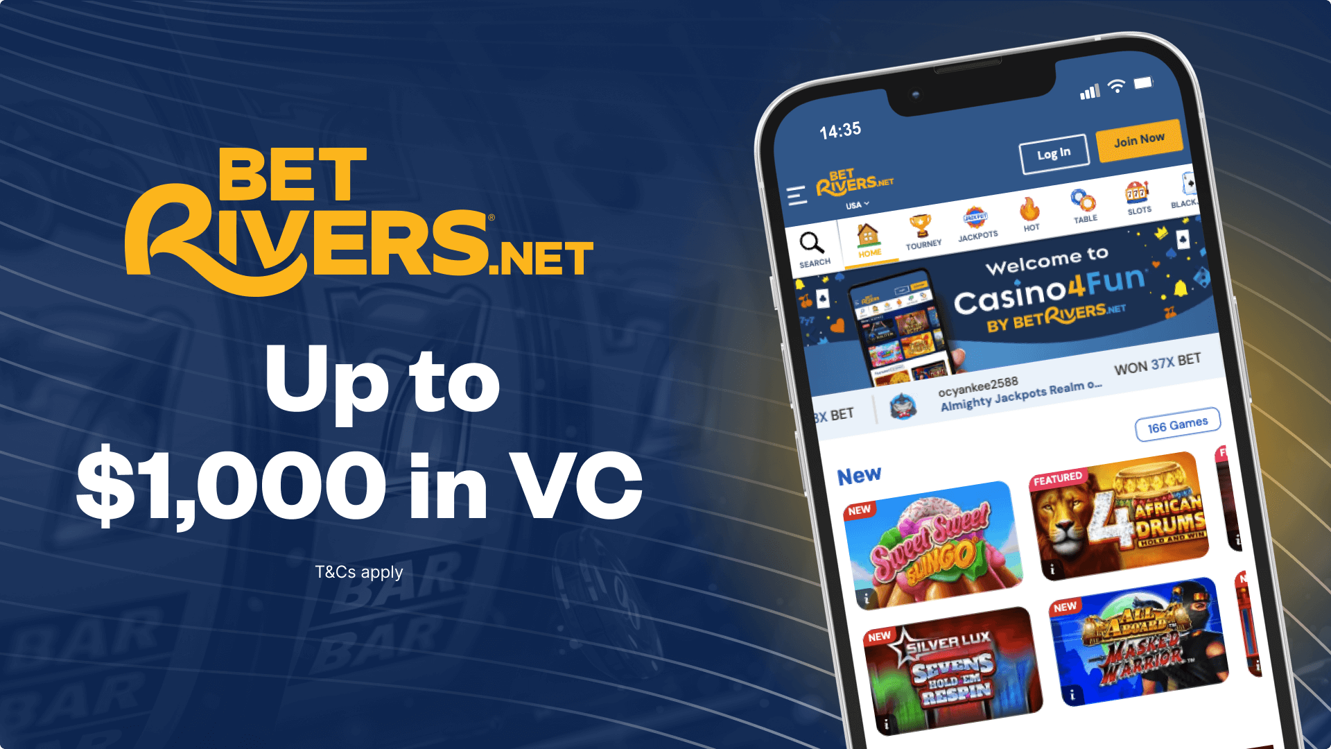 BetRivers bonus code