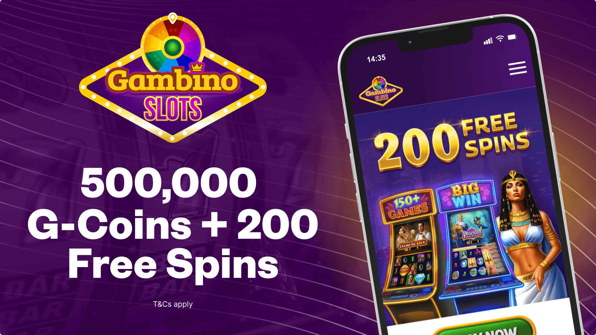 Gambino Slots bonus code