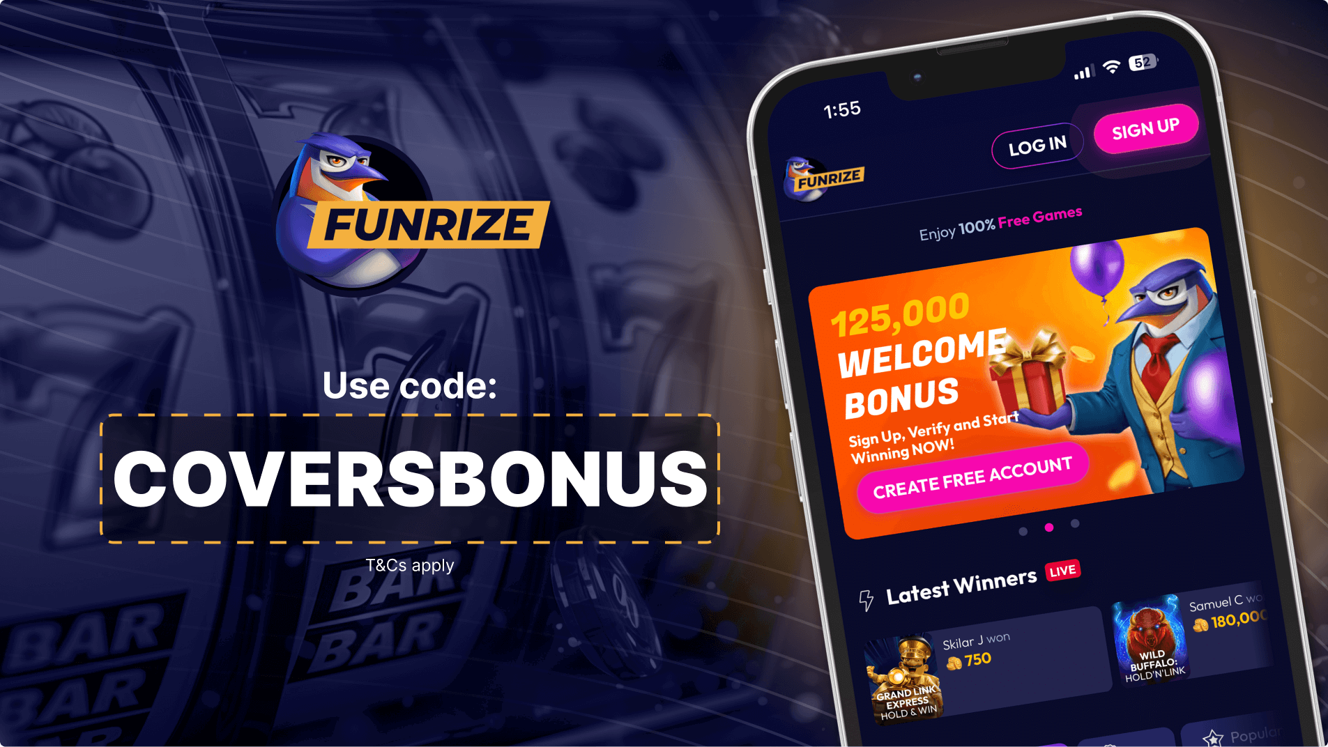 Funrize promo code