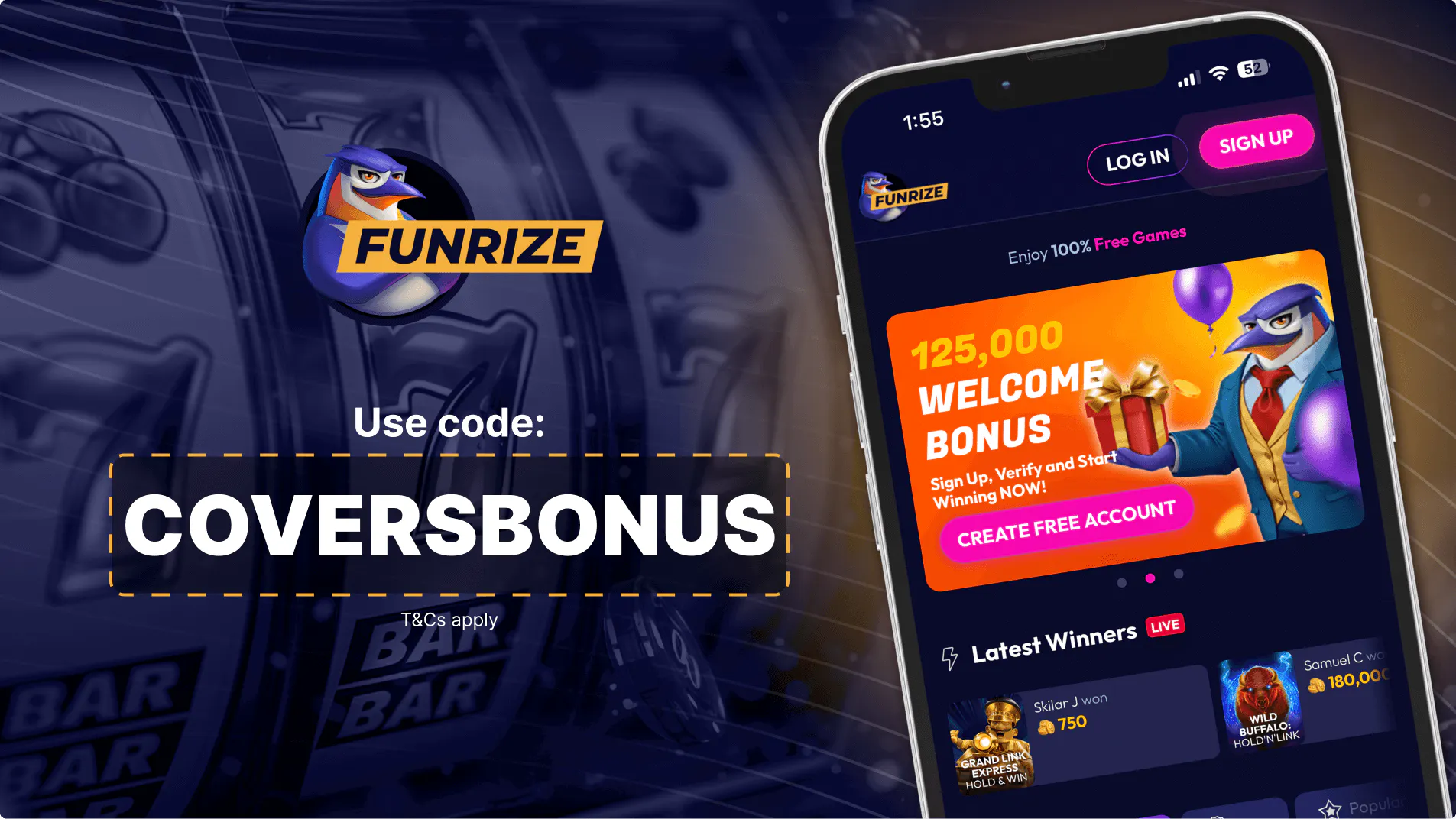 Funrize promo code