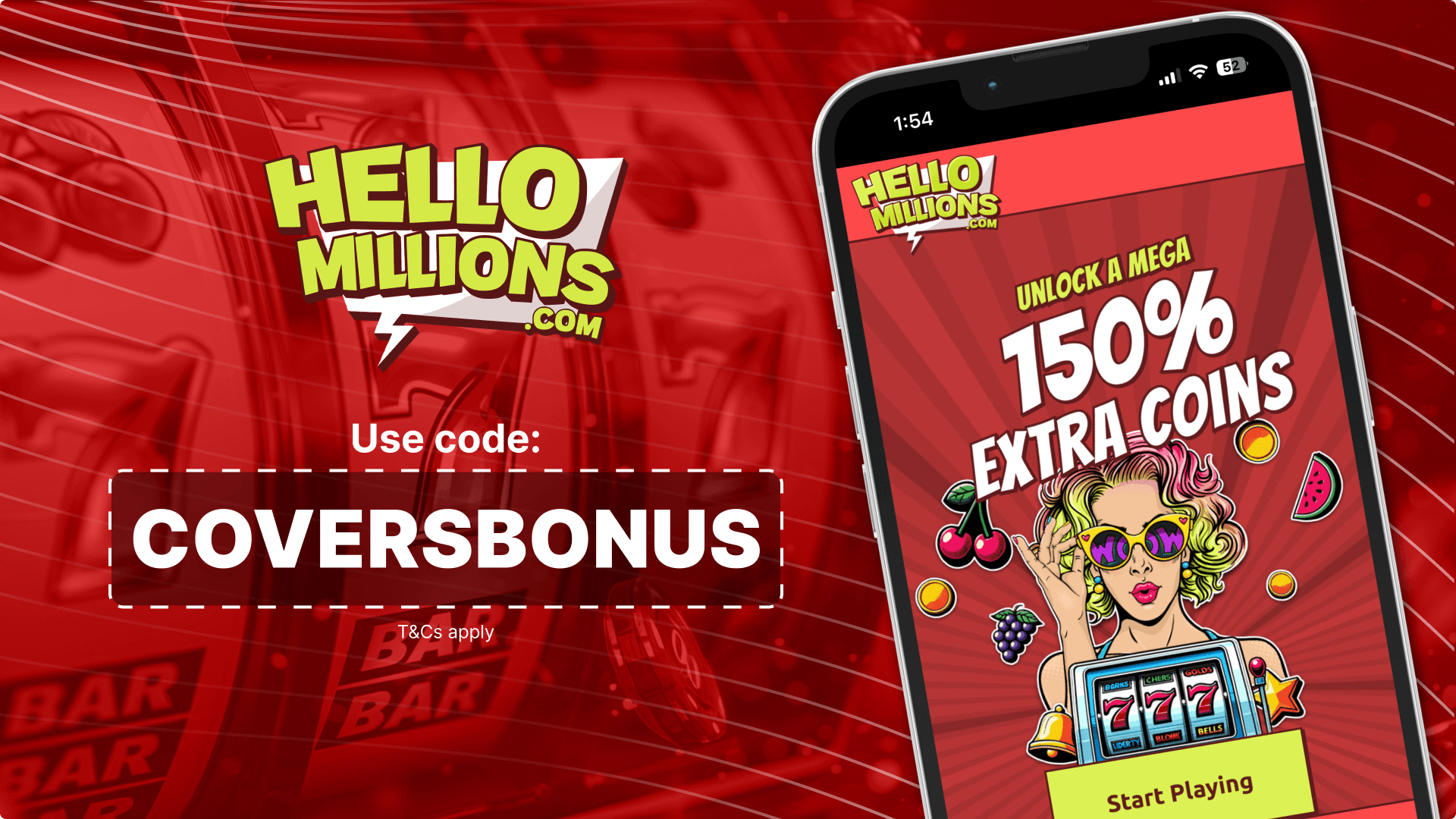 Hello Millions bonus code