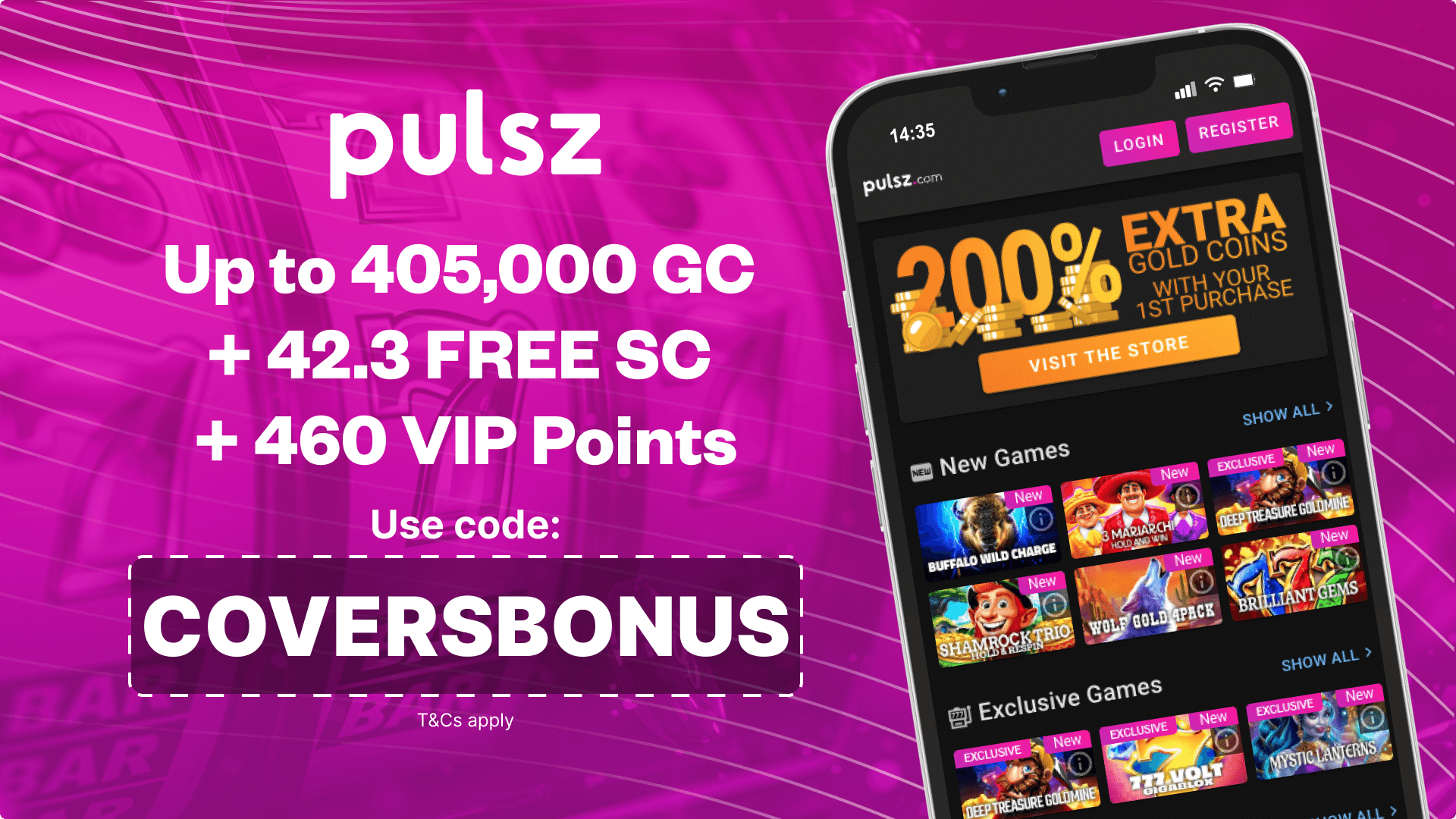Pulsz welcome package