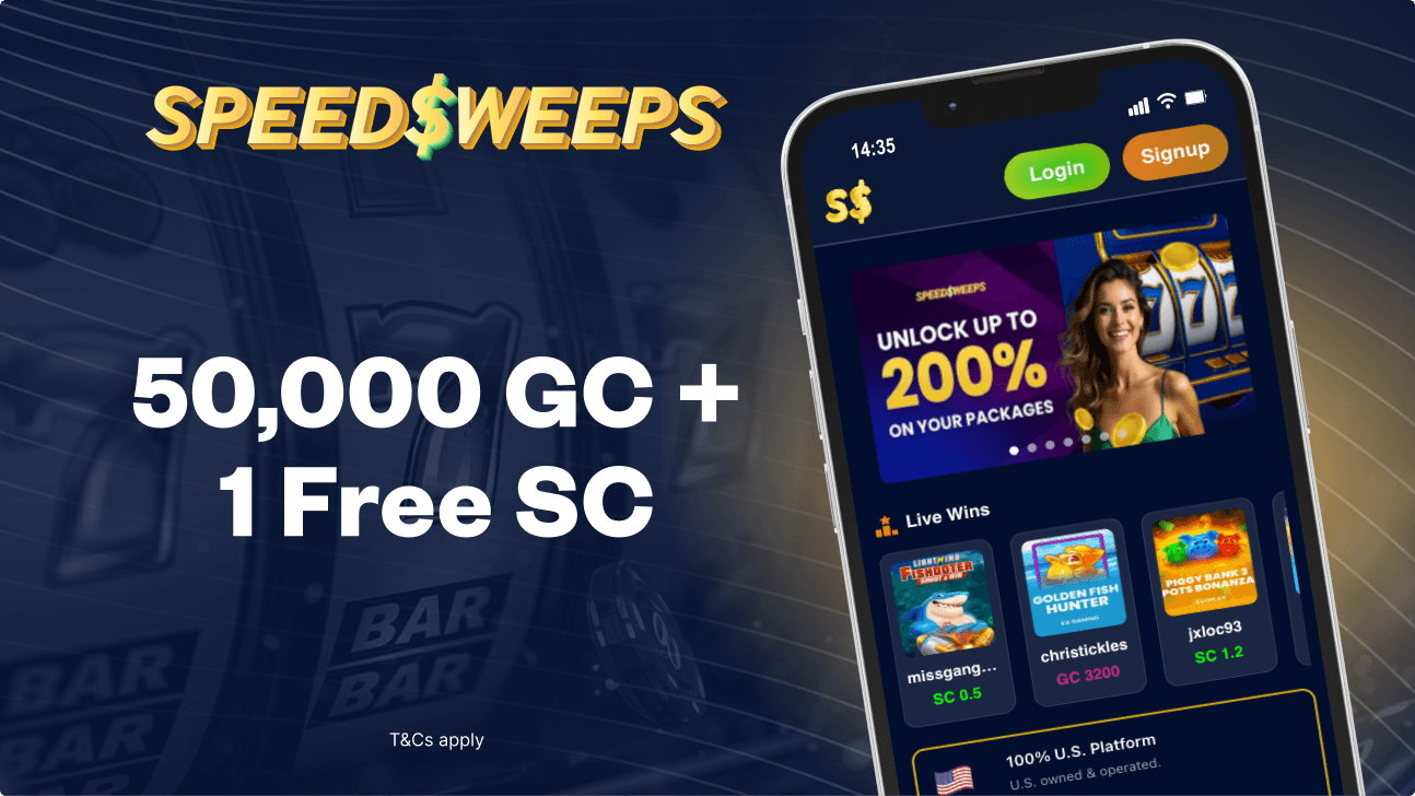 Speedsweeps bonus code