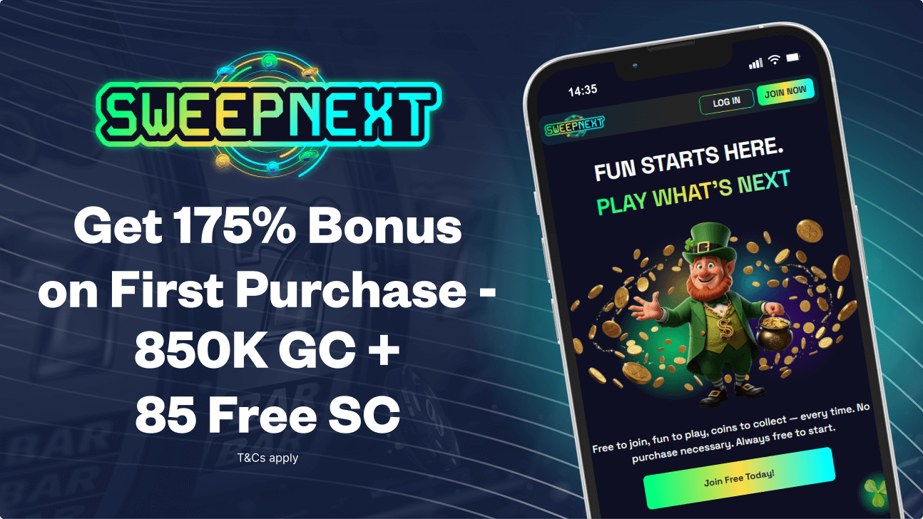 Sweepnext bonus code