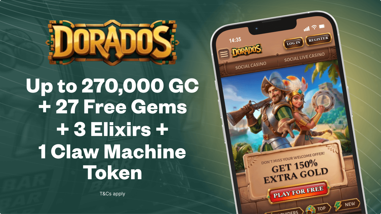 Dorados Casino welcome bonus