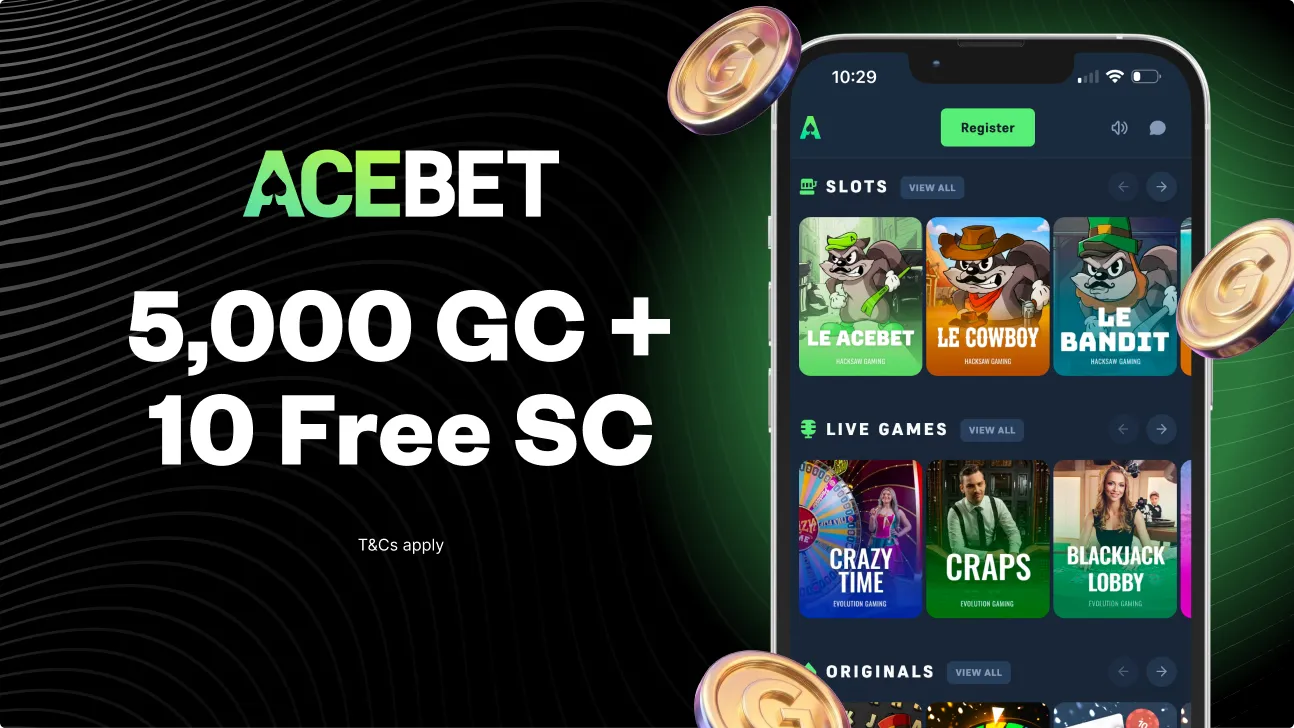 Acebet Casino no deposit bonus