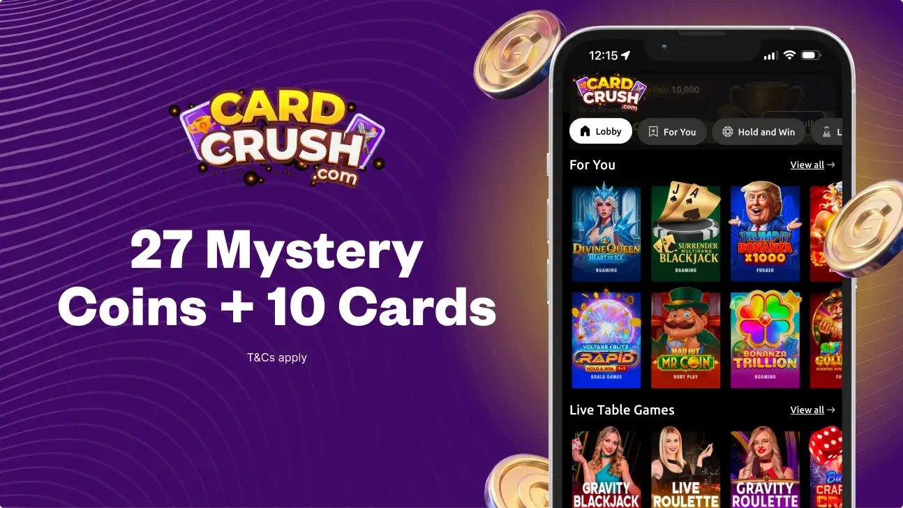 Card Crush bonus cards