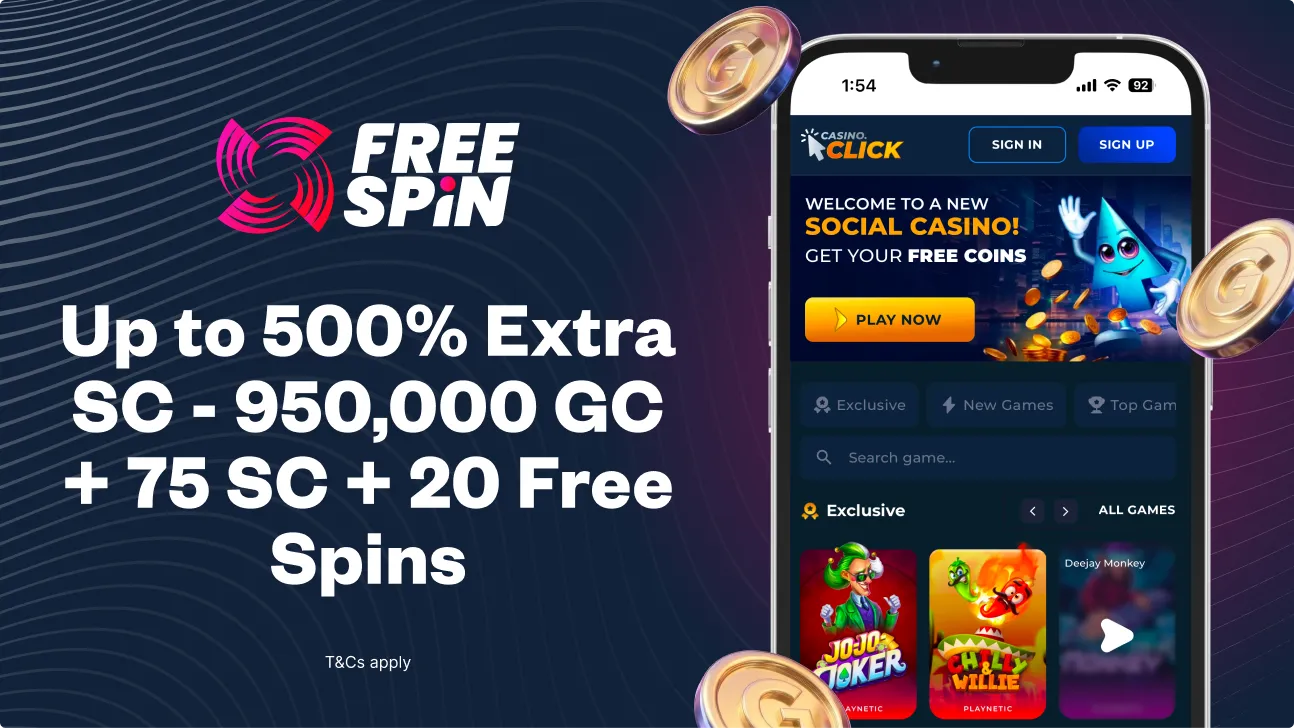 FreeSpin promo code