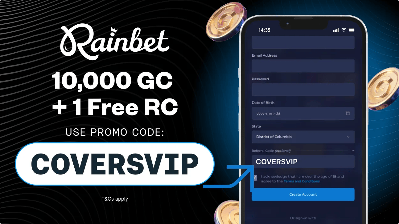 Rainbet promo code COVERSVIP