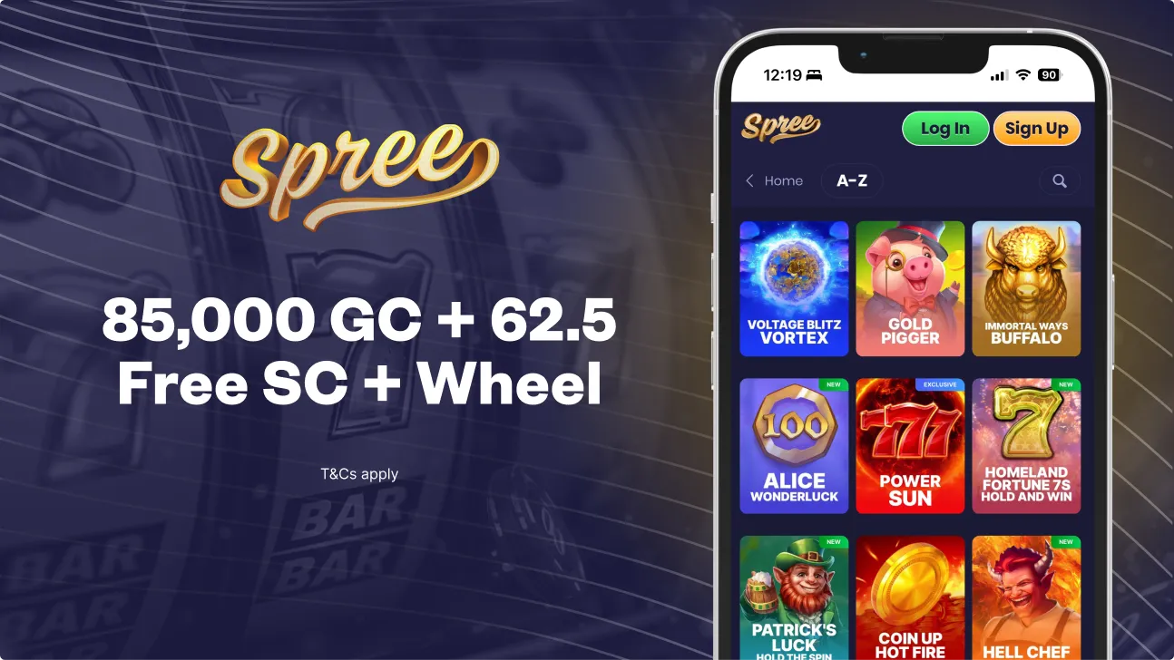 Spree sign up bonus