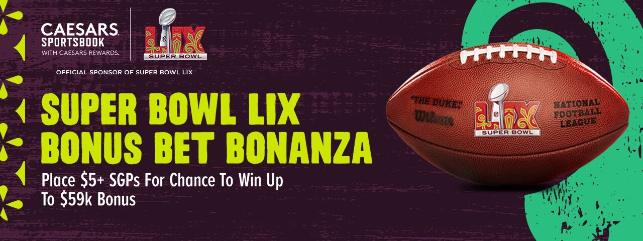 Caesars Super Bowl Promo