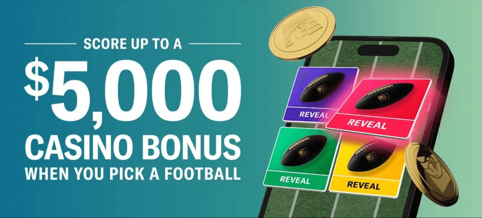 BetMGM Pick a Football