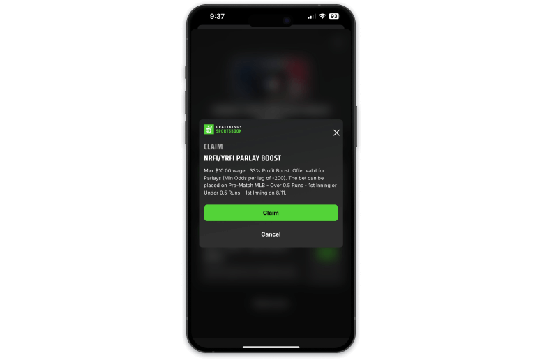 Screenshot of x sportsbook