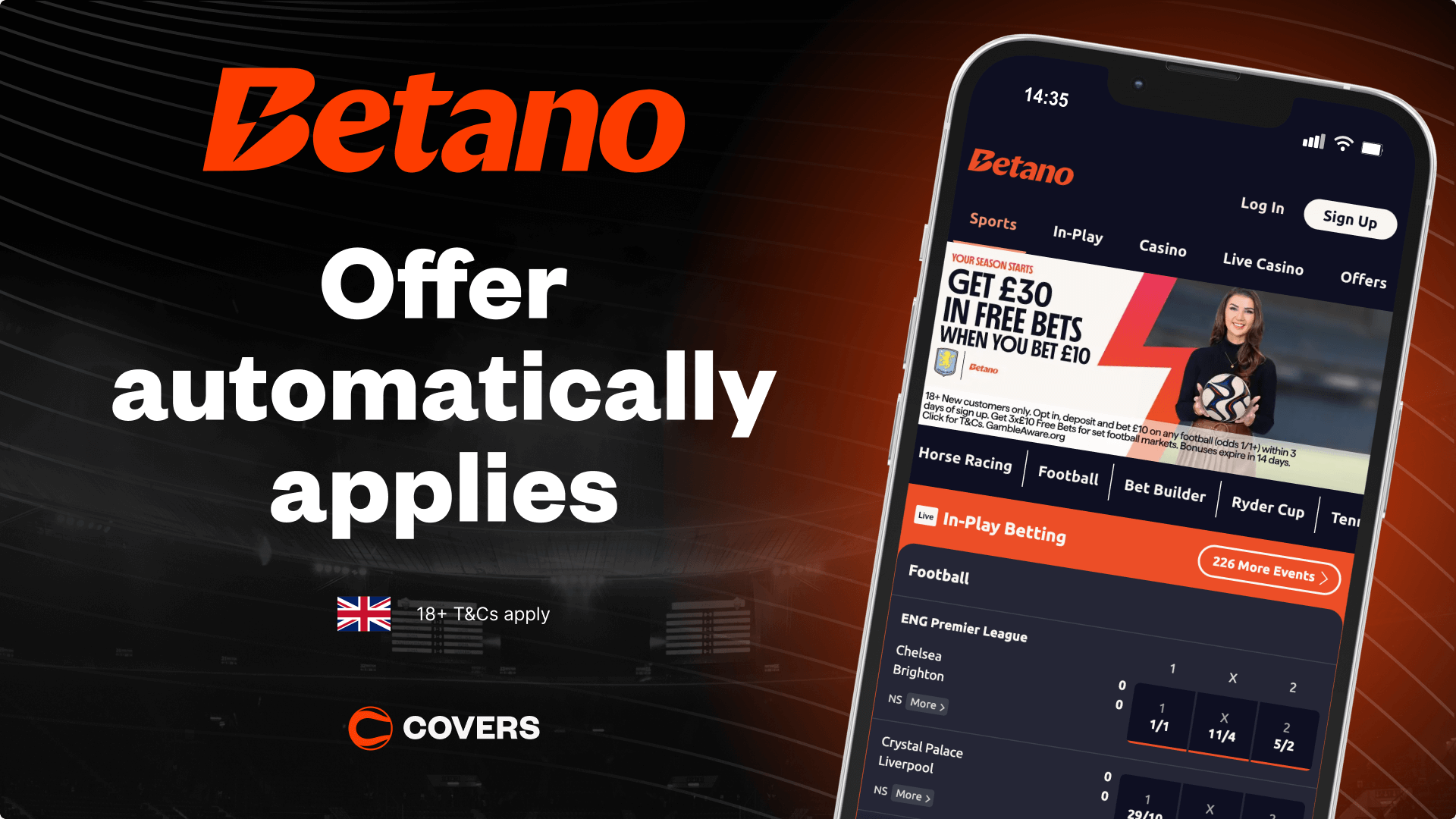 Betano sign up offer