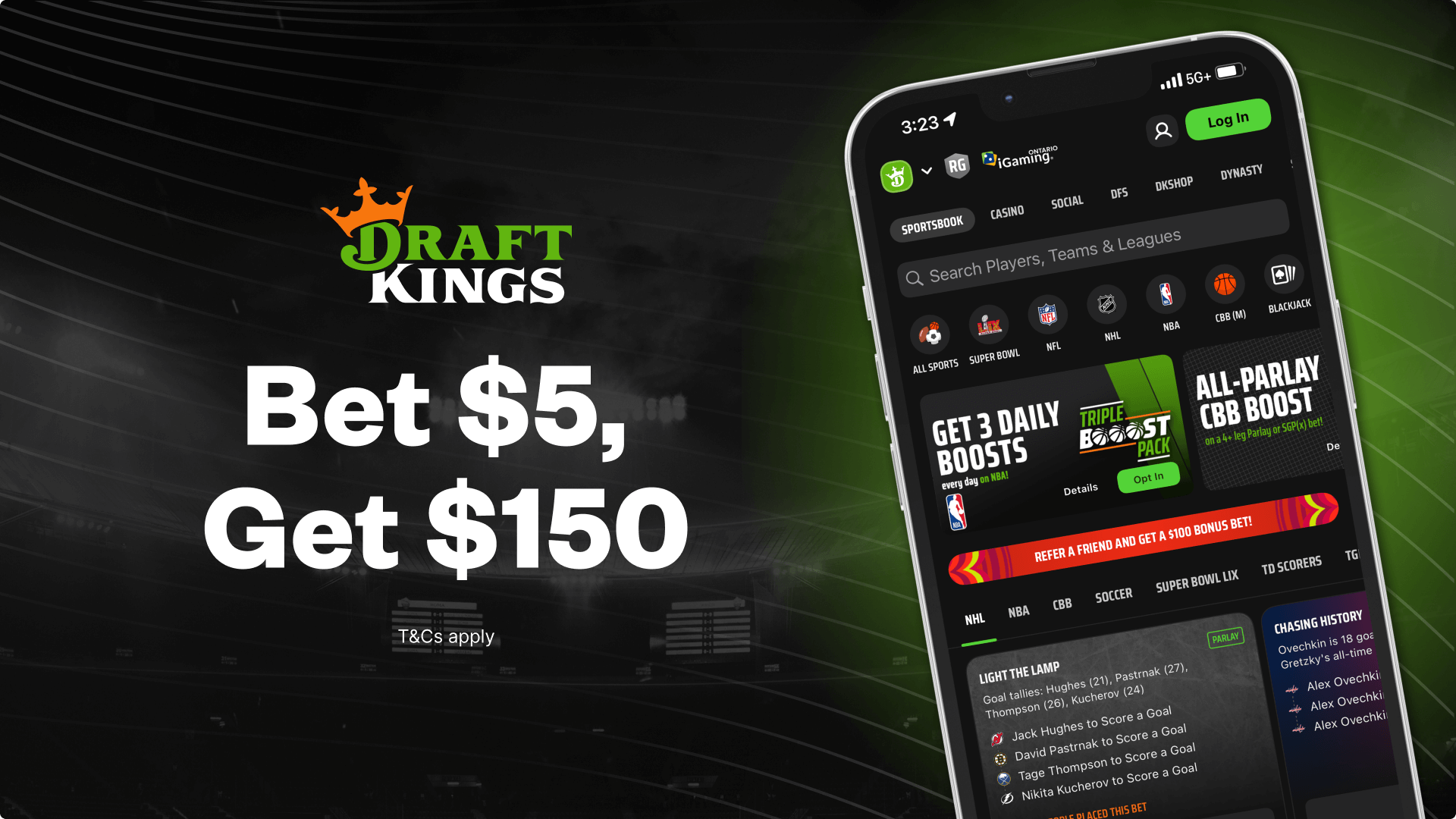 DraftKings sign up bonus