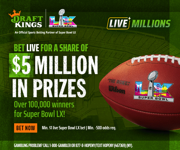 DraftKings Super Bowl Promo