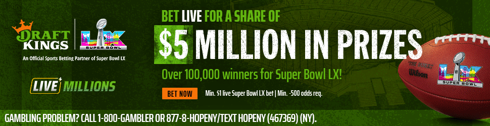 DraftKings Super Bowl Promo