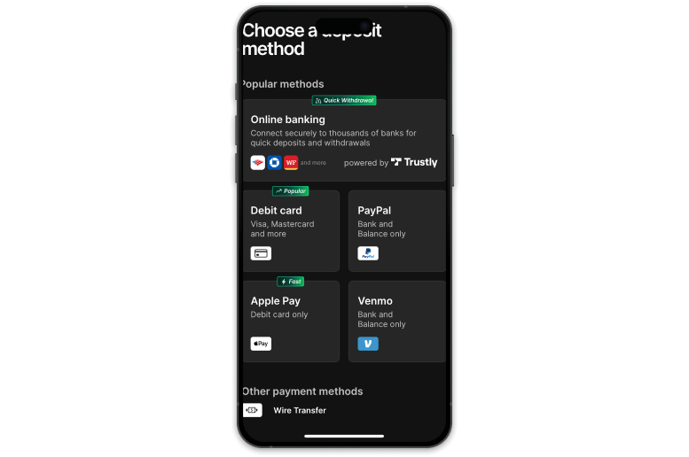 Screenshot of x sportsbook