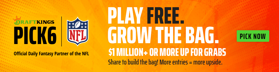 DraftKings Pick6 sign up bonus