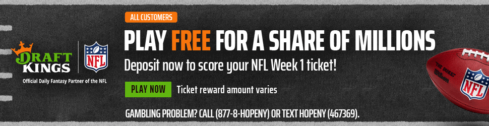 DraftKings DFS sign up bonus