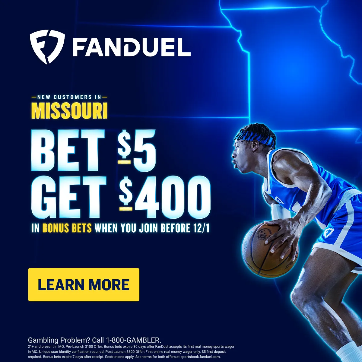 FanDuel Missouri New User Sign Up Bonus