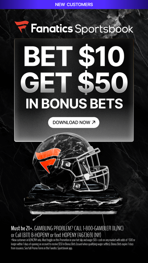 Fanatics sign up bonus