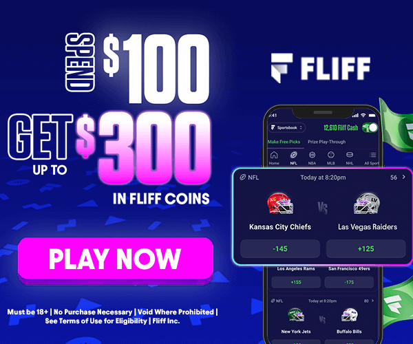 Fliff $300 bonus banner